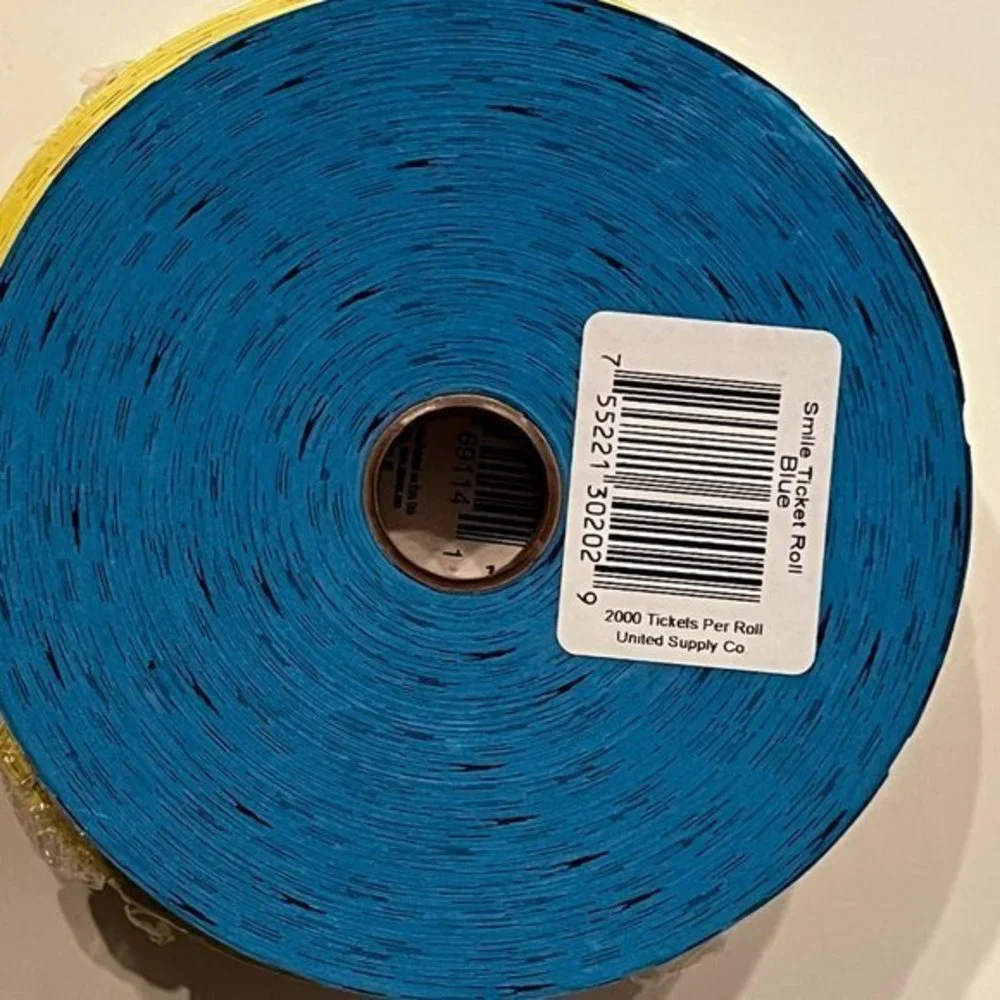 Prize Ticket Roll / Raffle Ticket Roll (2 Rolls of‎ 